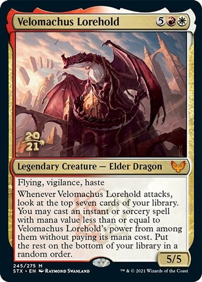 Velomachus Lorehold [Strixhaven: School of Mages Prerelease Promos] | PLUS EV GAMES 