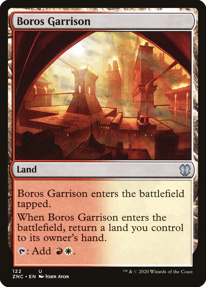 Boros Garrison [Zendikar Rising Commander] | PLUS EV GAMES 