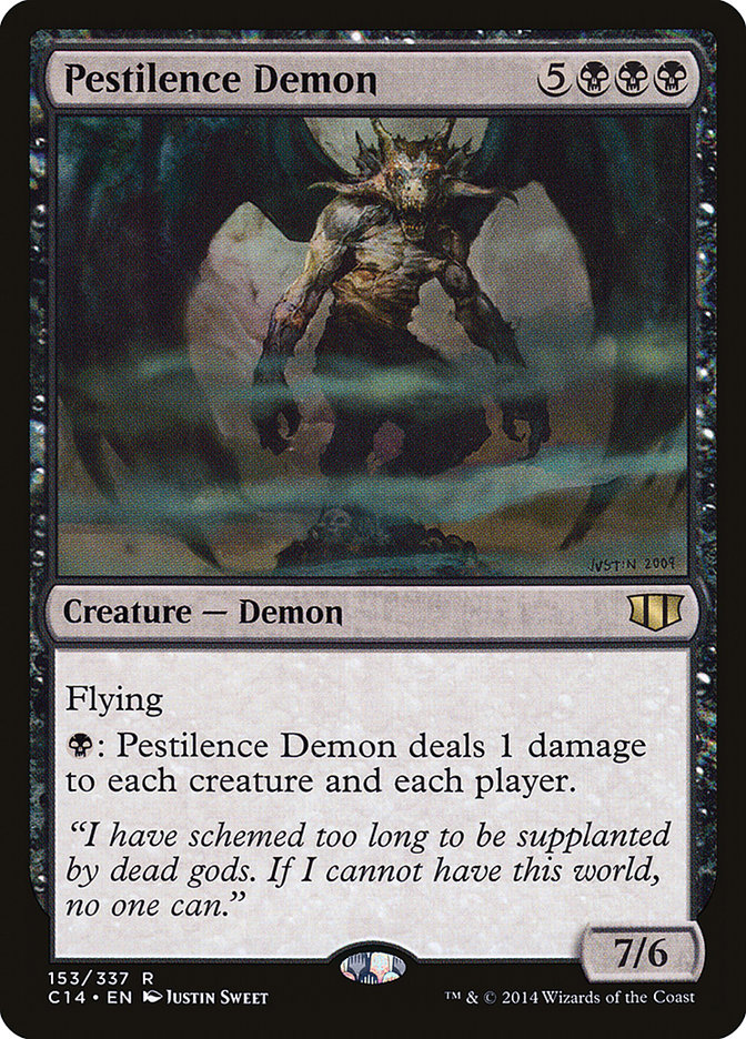 Pestilence Demon [Commander 2014] | PLUS EV GAMES 