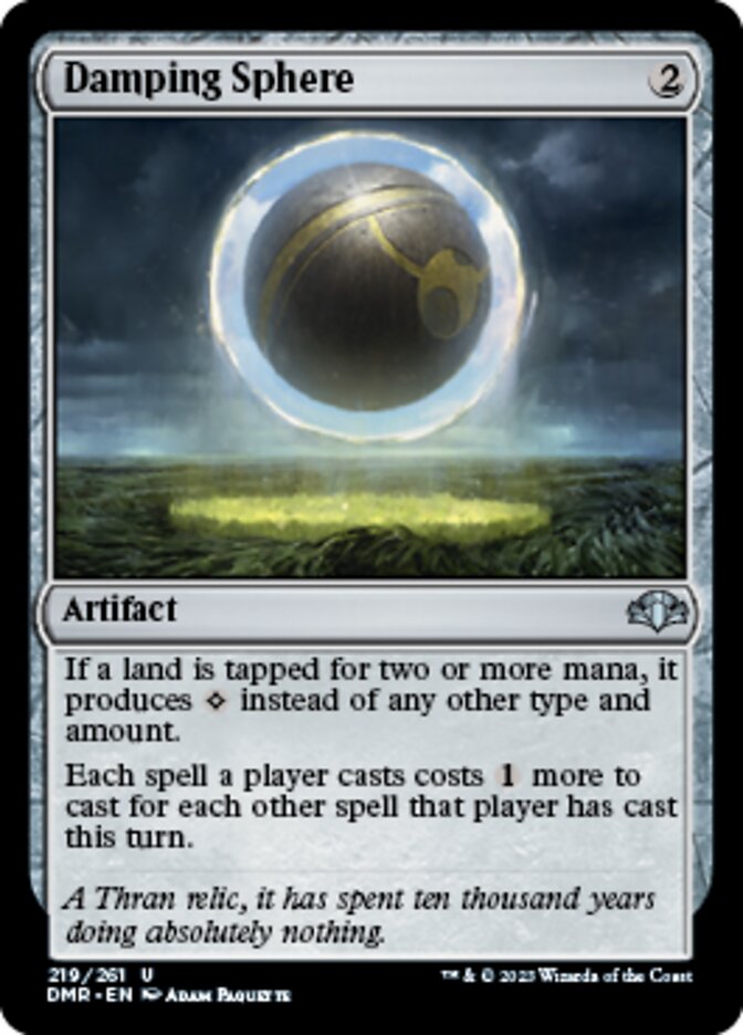 Damping Sphere [Dominaria Remastered] | PLUS EV GAMES 