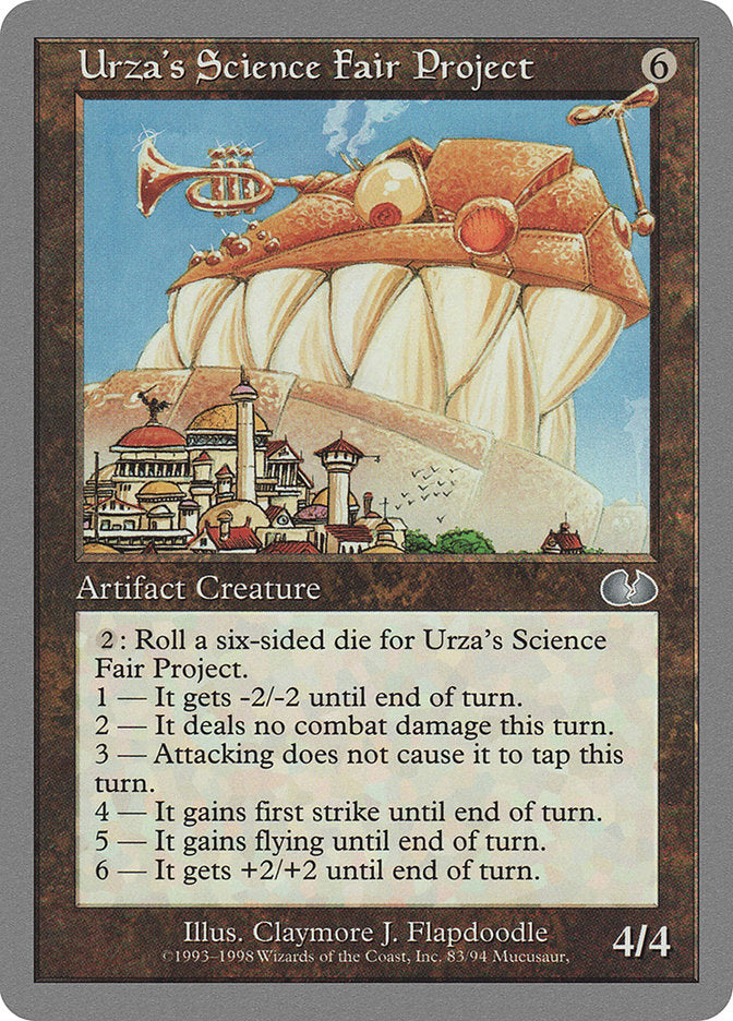 Urza's Science Fair Project [Unglued] | PLUS EV GAMES 