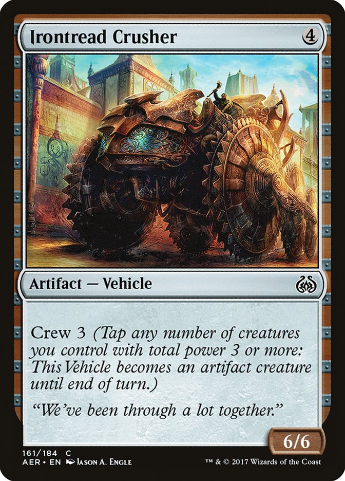 Irontread Crusher [Aether Revolt] | PLUS EV GAMES 