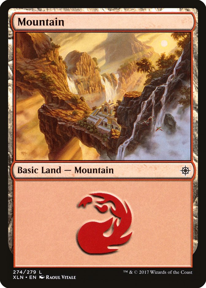 Mountain (274) [Ixalan] | PLUS EV GAMES 