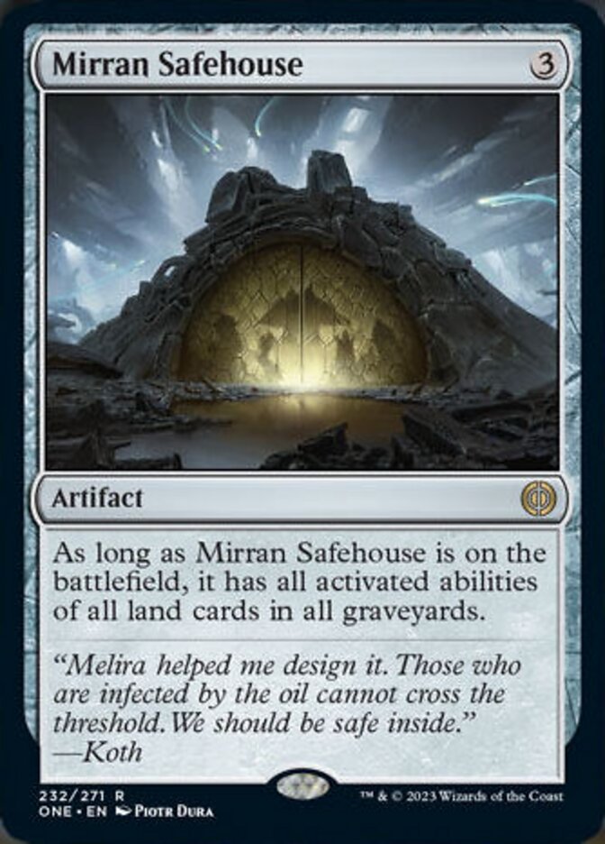 Mirran Safehouse [Phyrexia: All Will Be One] | PLUS EV GAMES 