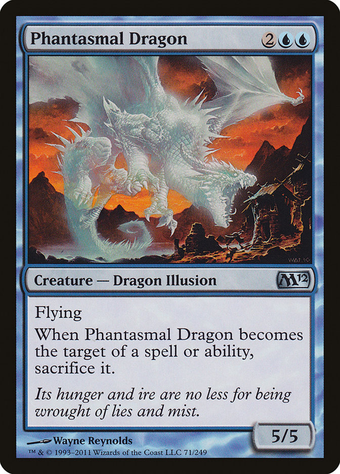 Phantasmal Dragon [Magic 2012] | PLUS EV GAMES 