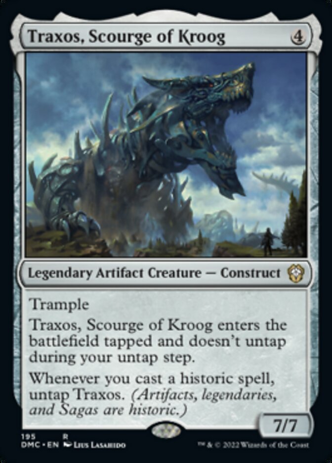 Traxos, Scourge of Kroog [Dominaria United Commander] | PLUS EV GAMES 