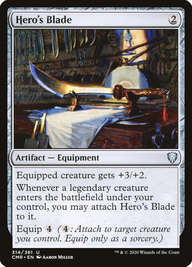 Hero's Blade [Commander Legends] | PLUS EV GAMES 