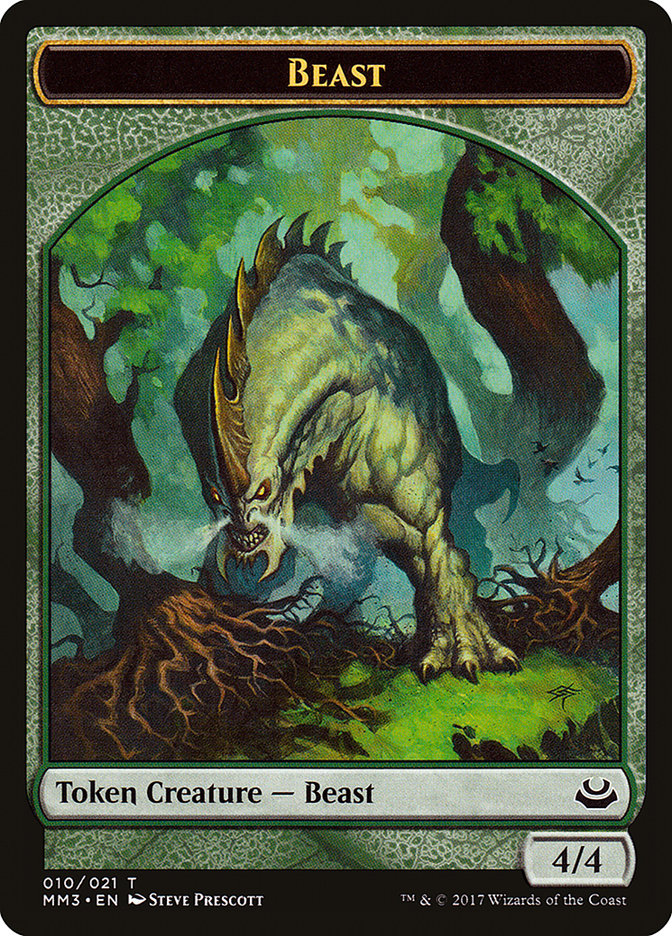 Beast (010/021) [Modern Masters 2017 Tokens] | PLUS EV GAMES 