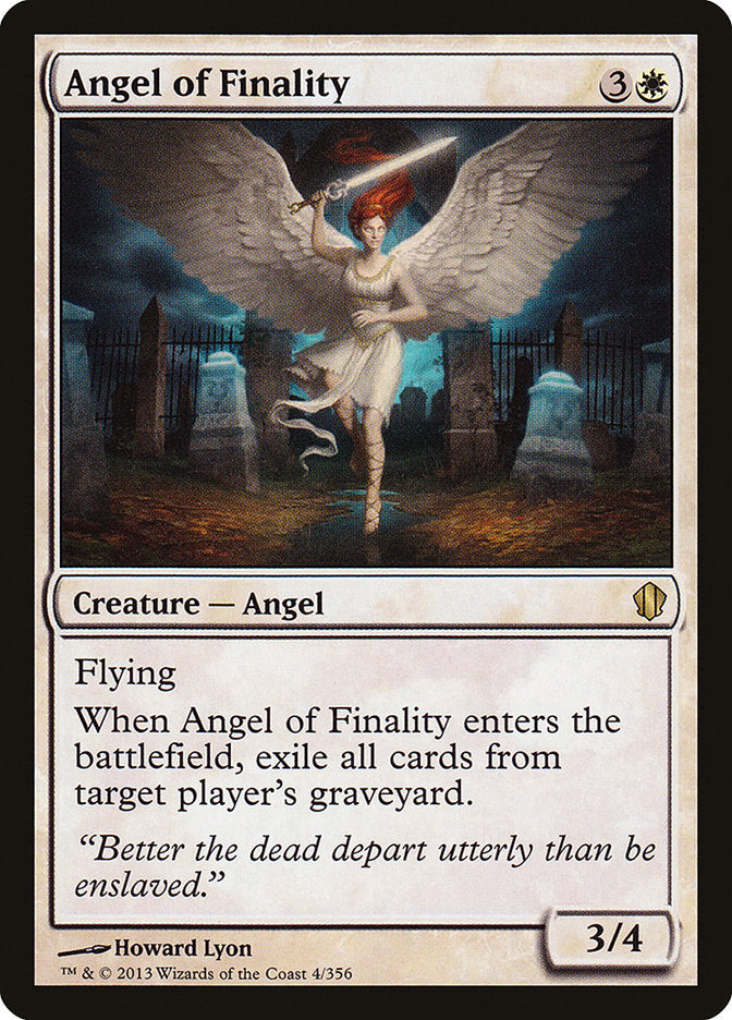 Angel of Finality [Commander 2013] | PLUS EV GAMES 