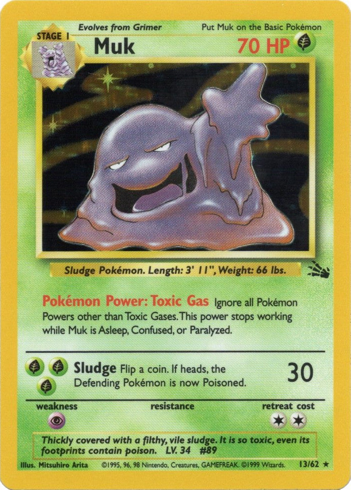 Muk (13/62) [Fossil Unlimited] | PLUS EV GAMES 