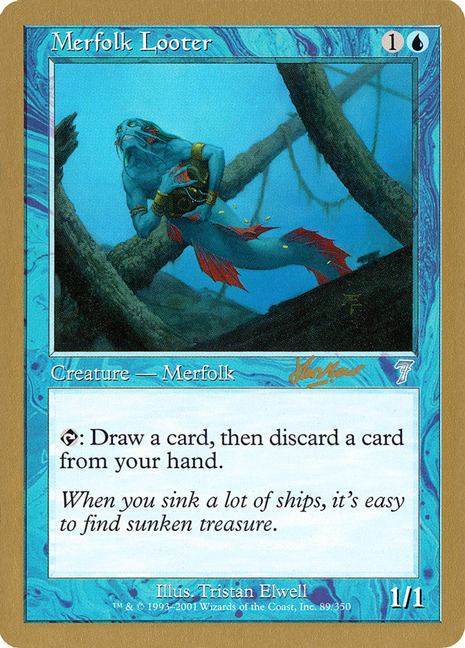 Merfolk Looter (Sim Han How) [World Championship Decks 2002] | PLUS EV GAMES 