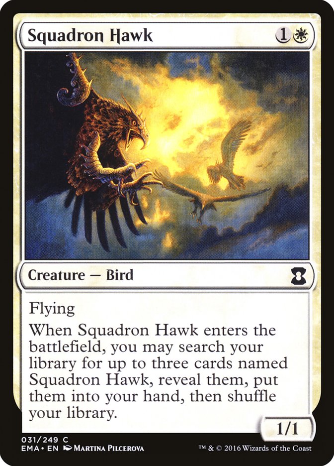 Squadron Hawk [Eternal Masters] | PLUS EV GAMES 