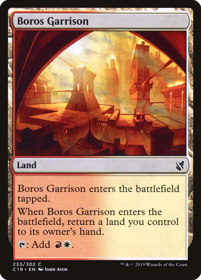Boros Garrison [Commander 2019] | PLUS EV GAMES 