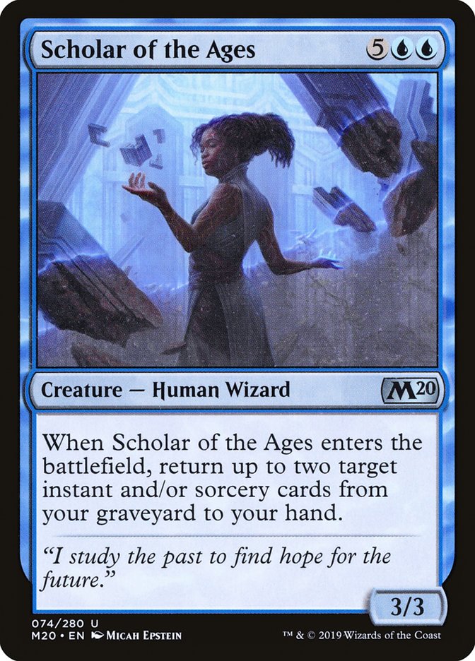 Scholar of the Ages [Core Set 2020] | PLUS EV GAMES 