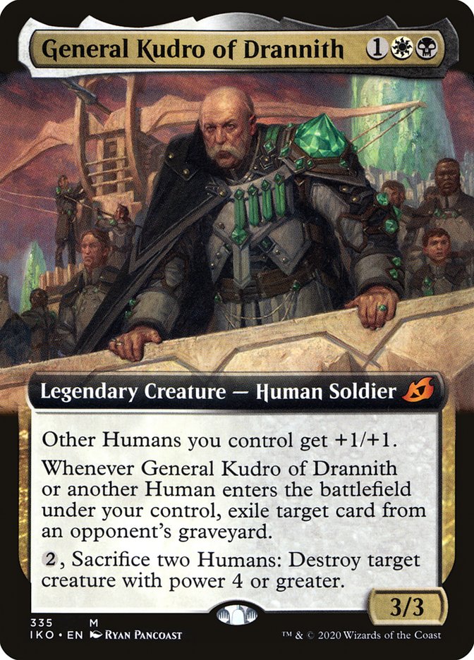 General Kudro of Drannith (Extended Art) [Ikoria: Lair of Behemoths] | PLUS EV GAMES 