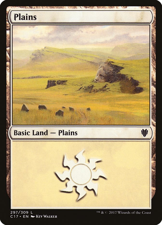 Plains (297) [Commander 2017] | PLUS EV GAMES 