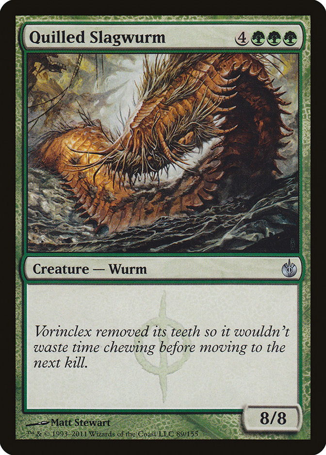 Quilled Slagwurm [Mirrodin Besieged] | PLUS EV GAMES 