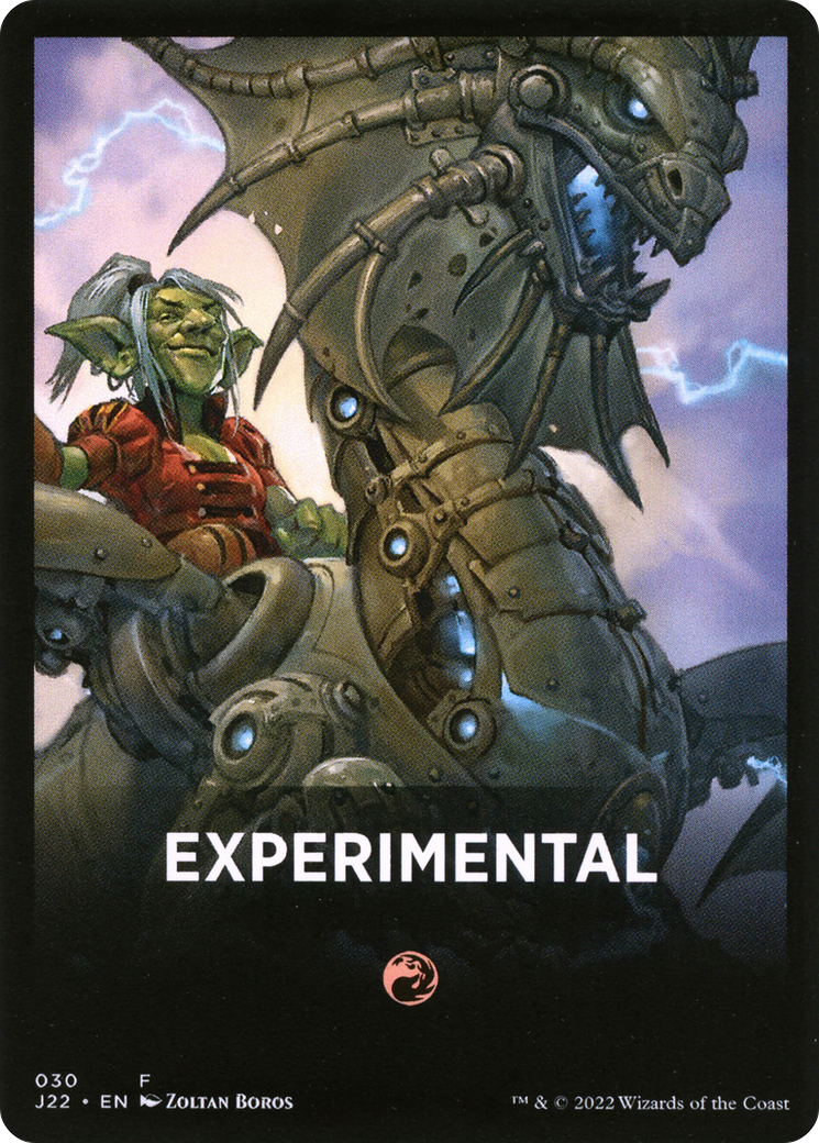 Experimental Theme Card [Jumpstart 2022 Front Cards] | PLUS EV GAMES 