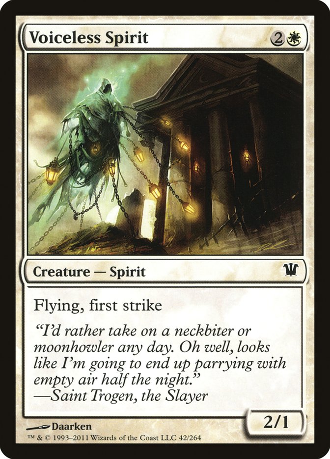 Voiceless Spirit [Innistrad] | PLUS EV GAMES 