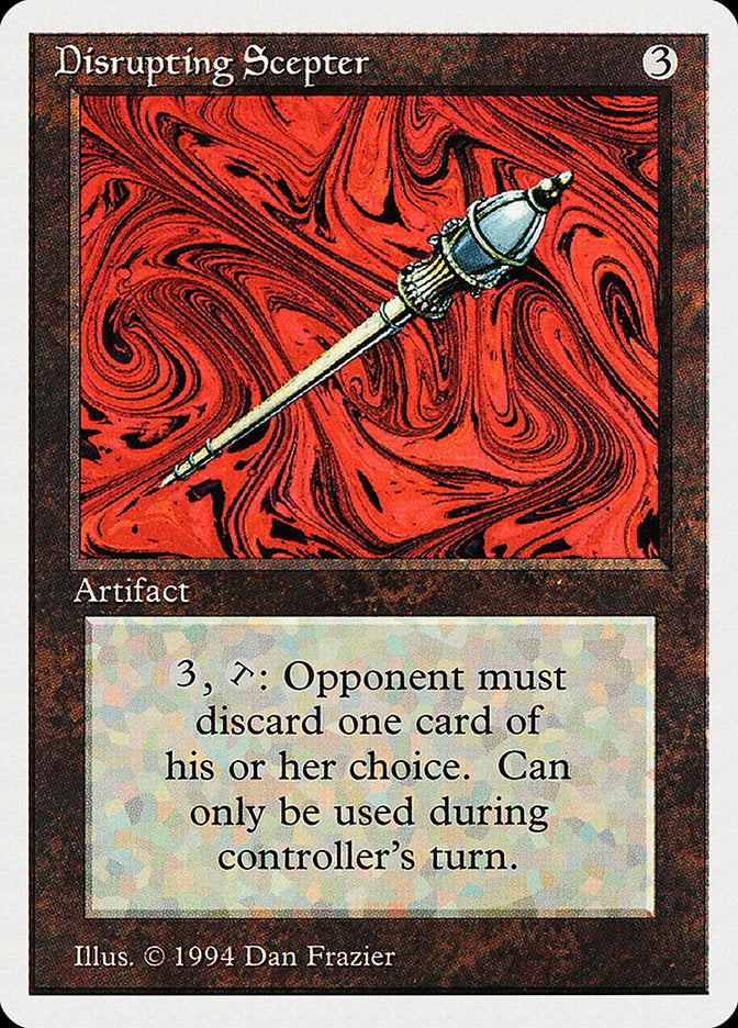 Disrupting Scepter [Summer Magic / Edgar] | PLUS EV GAMES 