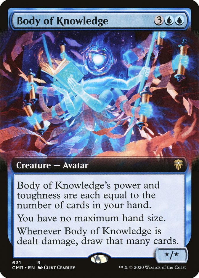 Body of Knowledge (Extended Art) [Commander Legends] | PLUS EV GAMES 