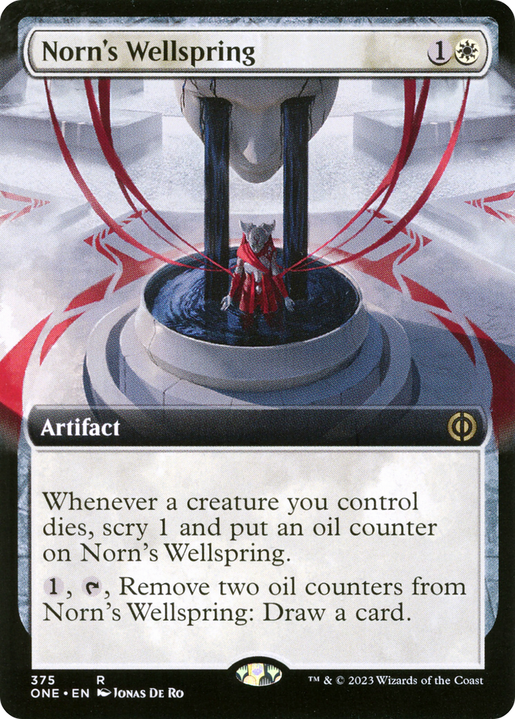 Norn's Wellspring (Extended Art) [Phyrexia: All Will Be One] | PLUS EV GAMES 