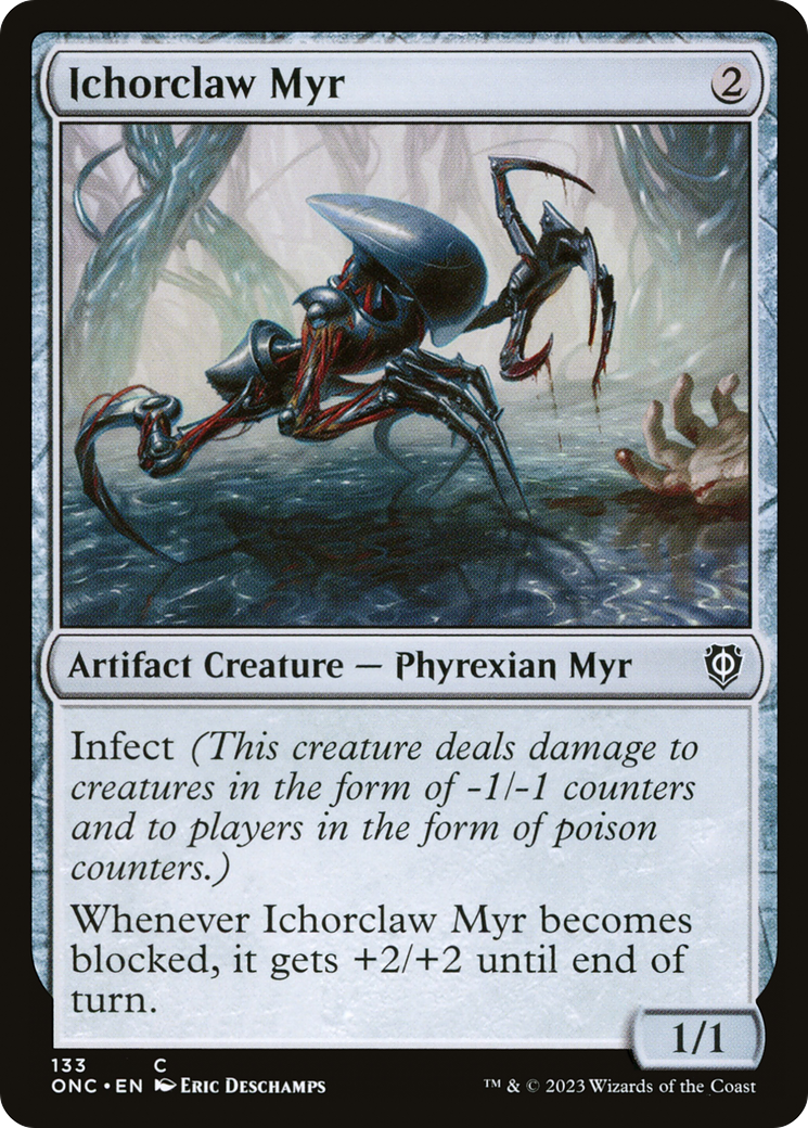 Ichorclaw Myr [Phyrexia: All Will Be One Commander] | PLUS EV GAMES 