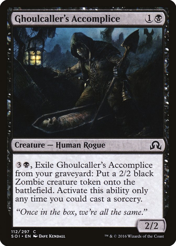 Ghoulcaller's Accomplice [Shadows over Innistrad] | PLUS EV GAMES 