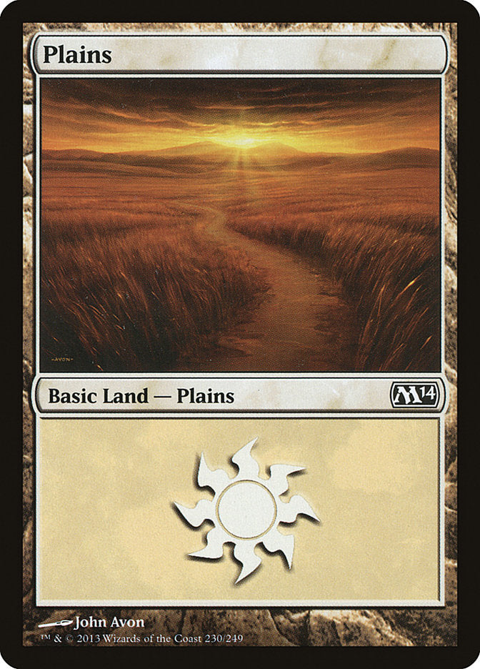 Plains (230) [Magic 2014] | PLUS EV GAMES 