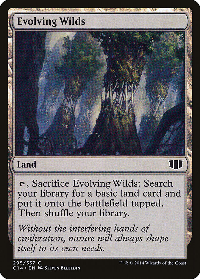 Evolving Wilds [Commander 2014] | PLUS EV GAMES 