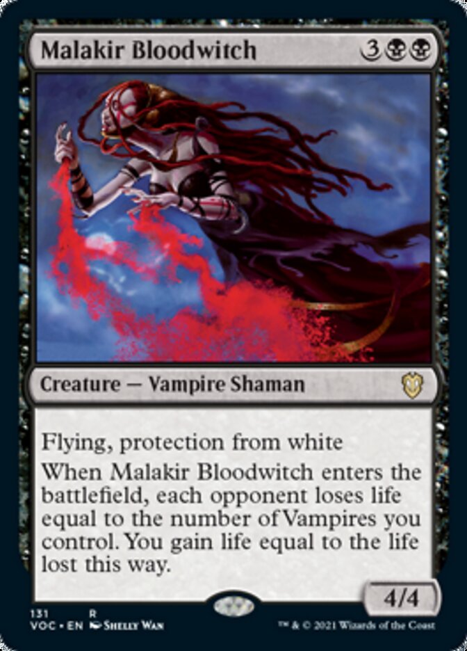 Malakir Bloodwitch [Innistrad: Crimson Vow Commander] | PLUS EV GAMES 