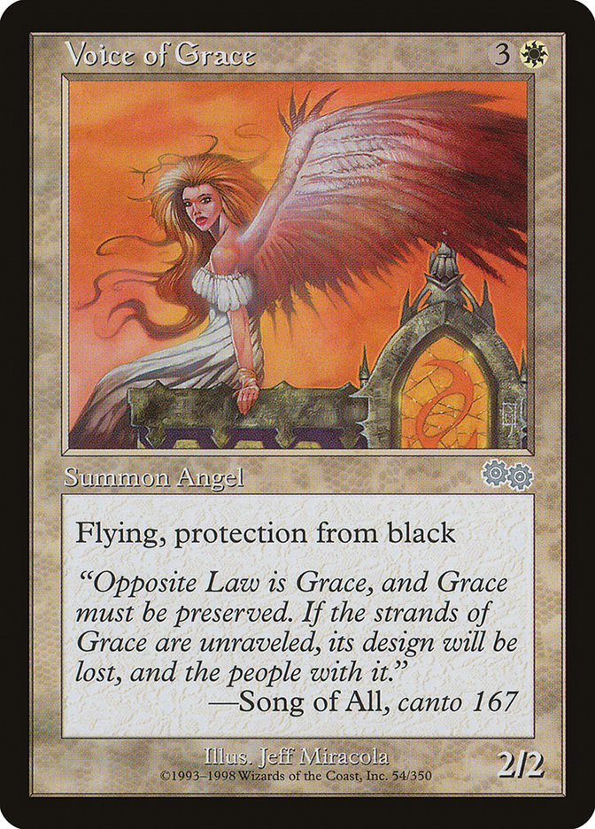 Voice of Grace [Urza's Saga] | PLUS EV GAMES 