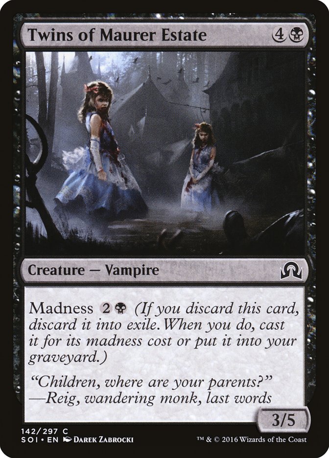 Twins of Maurer Estate [Shadows over Innistrad] | PLUS EV GAMES 