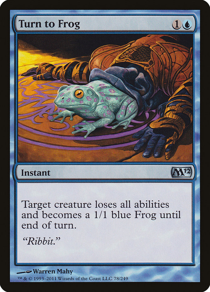 Turn to Frog [Magic 2012] | PLUS EV GAMES 