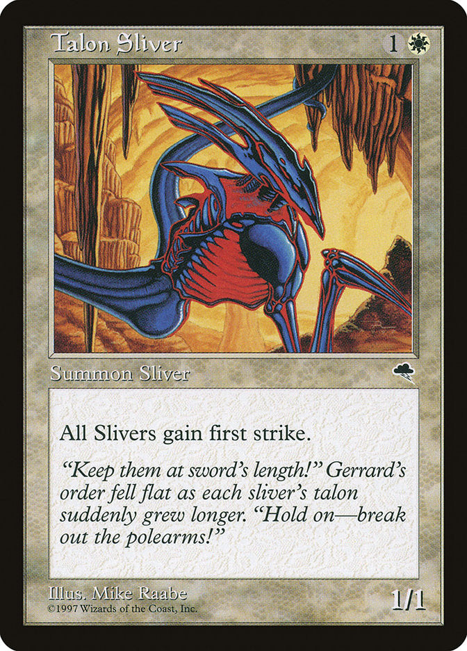 Talon Sliver [Tempest] | PLUS EV GAMES 