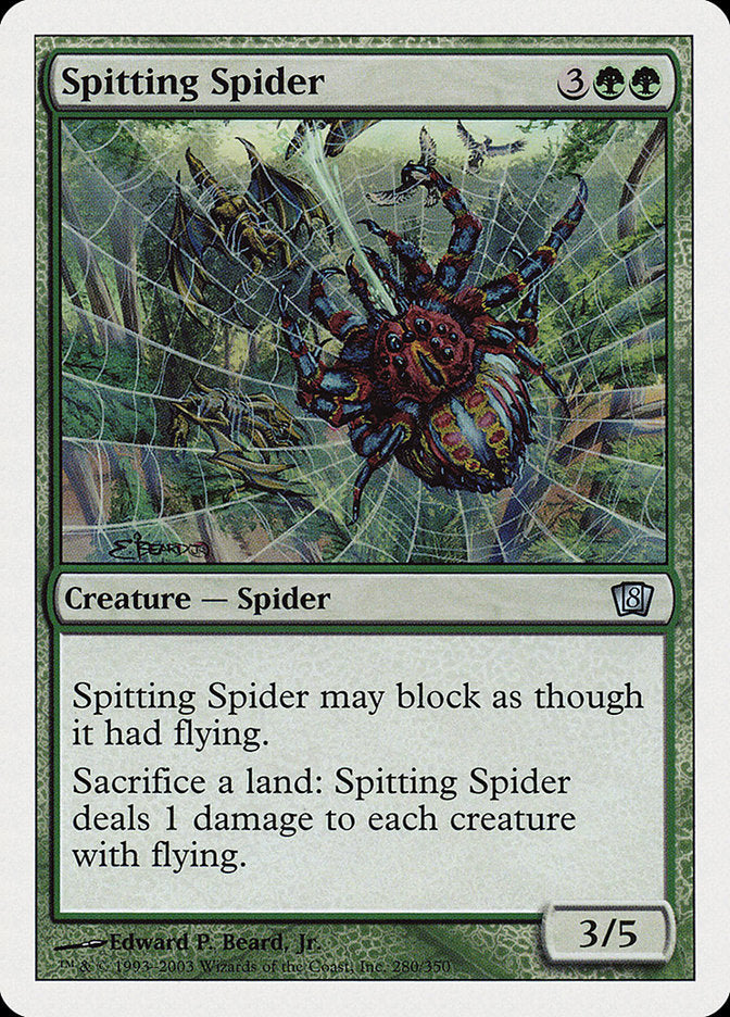 Spitting Spider [Eighth Edition] | PLUS EV GAMES 