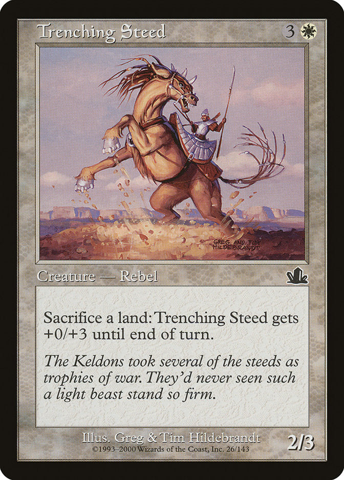 Trenching Steed [Prophecy] | PLUS EV GAMES 