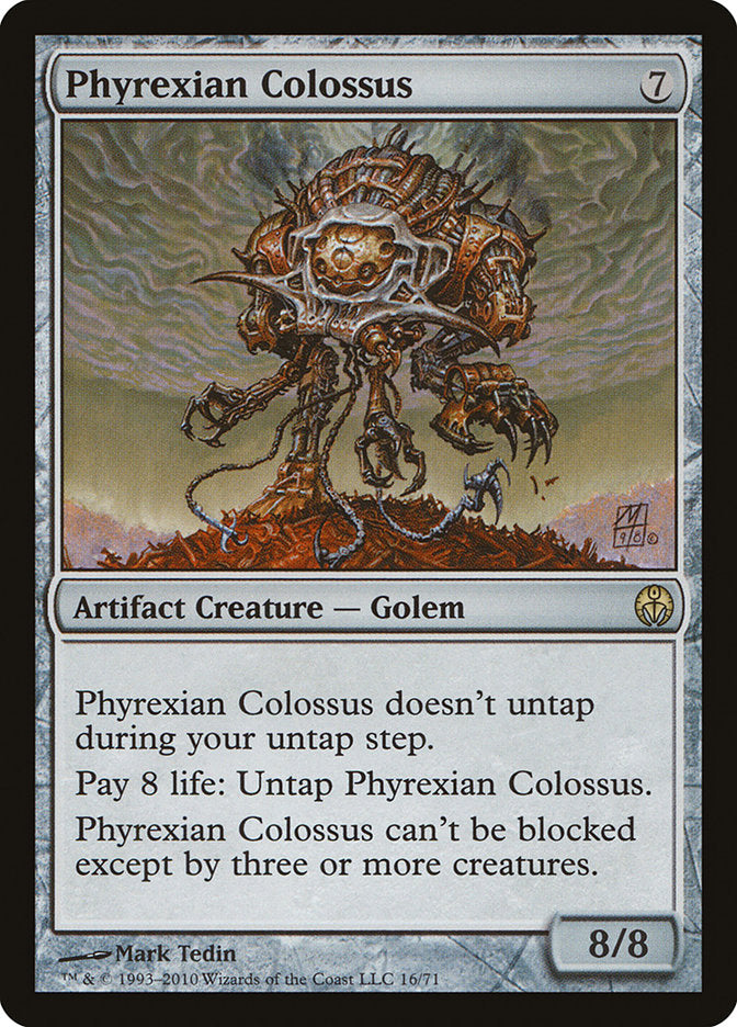 Phyrexian Colossus [Duel Decks: Phyrexia vs. the Coalition] | PLUS EV GAMES 