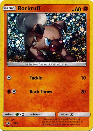 Rockruff (General Mills Promo) [SM Black Star Promos] | PLUS EV GAMES 