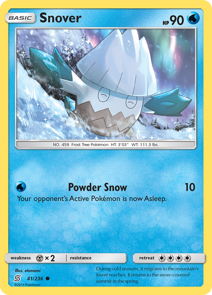 Snover (41/236) [Sun & Moon: Unified Minds] | PLUS EV GAMES 