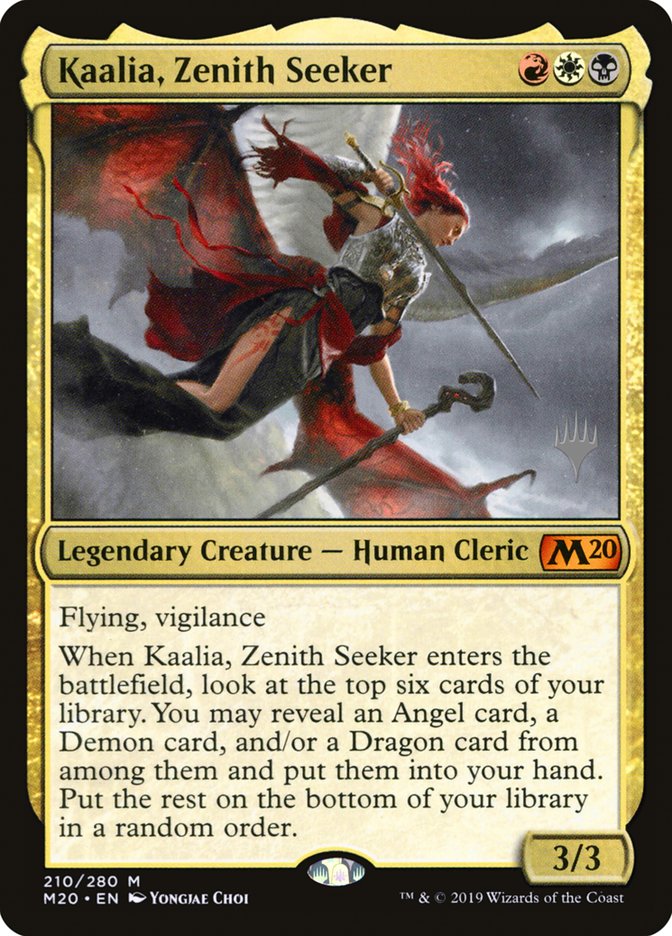 Kaalia, Zenith Seeker (Promo Pack) [Core Set 2020 Promos] | PLUS EV GAMES 