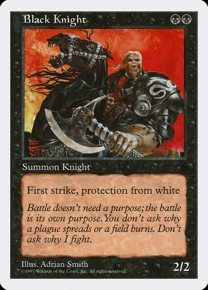 Black Knight [Fifth Edition] | PLUS EV GAMES 