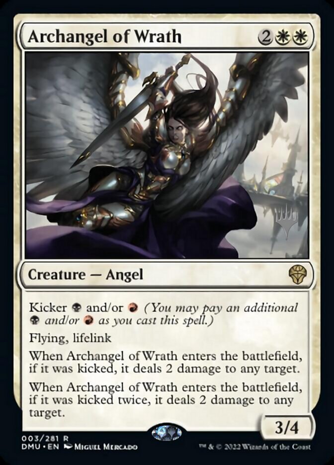 Archangel of Wrath (Promo Pack) [Dominaria United Promos] | PLUS EV GAMES 