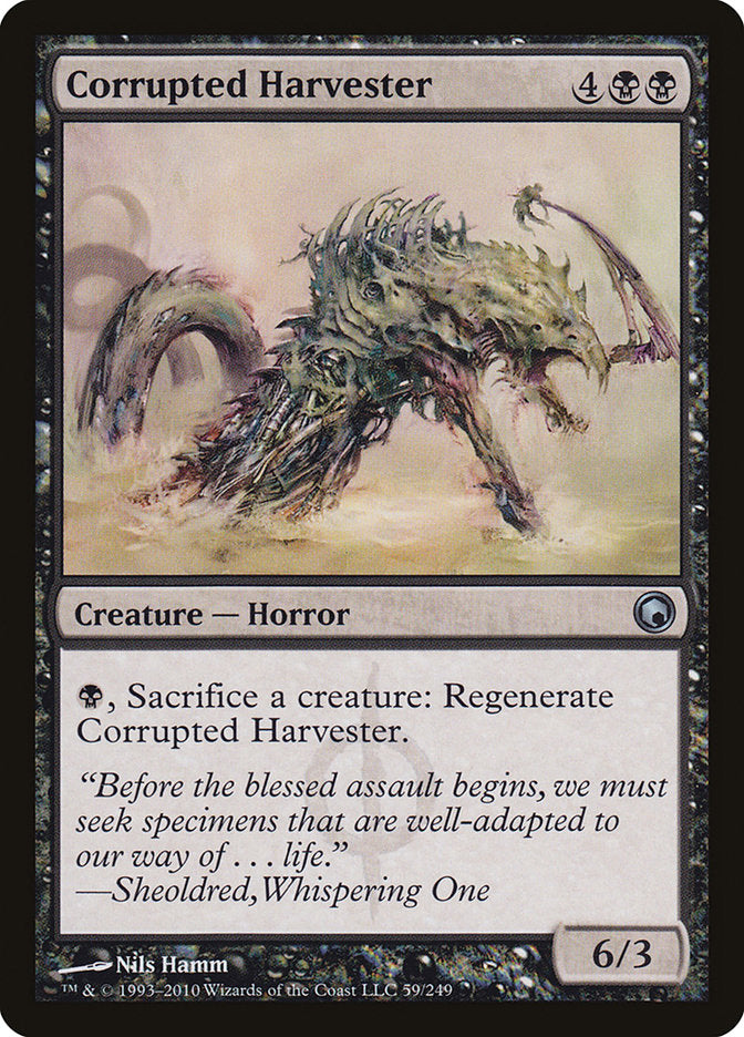 Corrupted Harvester [Scars of Mirrodin] | PLUS EV GAMES 