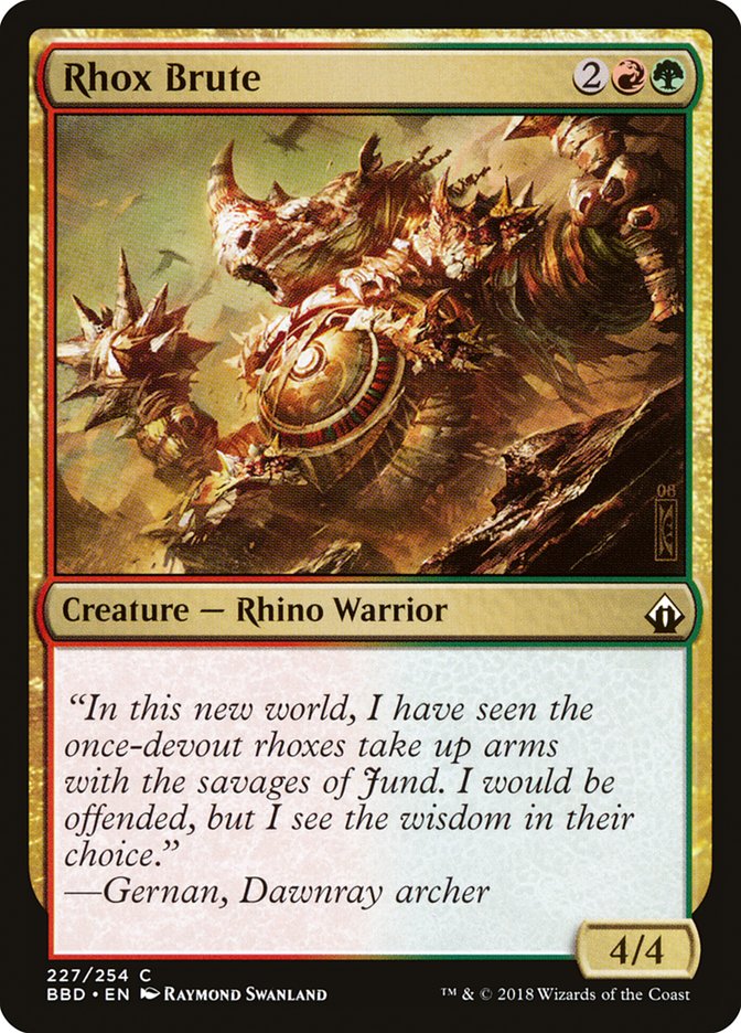 Rhox Brute [Battlebond] | PLUS EV GAMES 