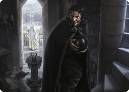 Grima, Saruman's Footman Art Card [The Lord of the Rings: Tales of Middle-earth Art Series] | PLUS EV GAMES 