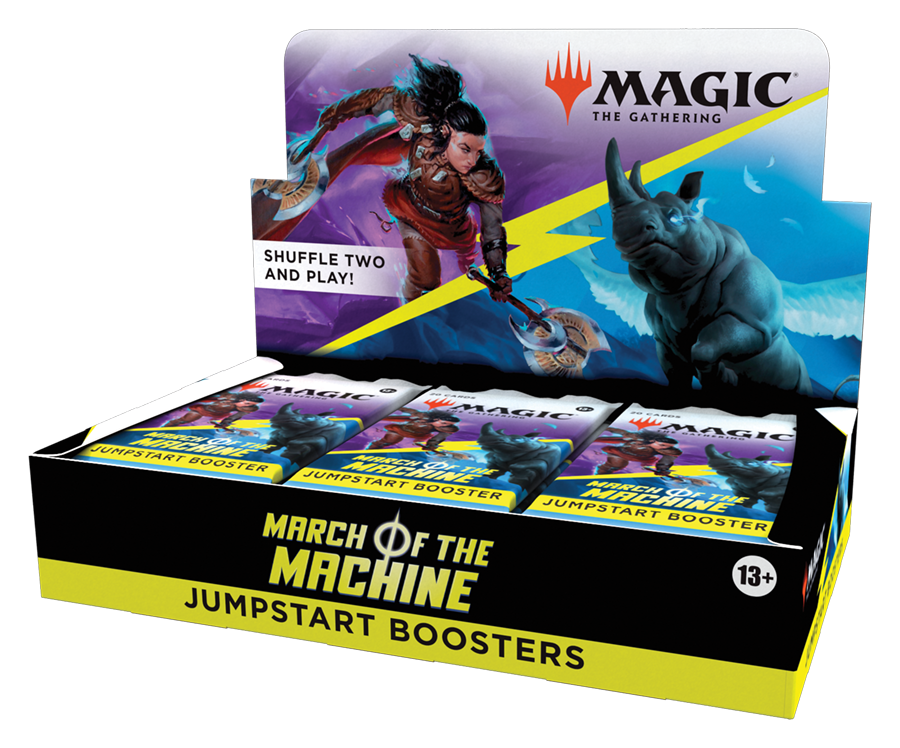 March of the Machine - Jumpstart Booster Display | PLUS EV GAMES 