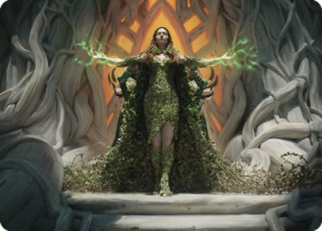 Titania, Voice of Gaea Art Card [The Brothers' War Art Series] | PLUS EV GAMES 