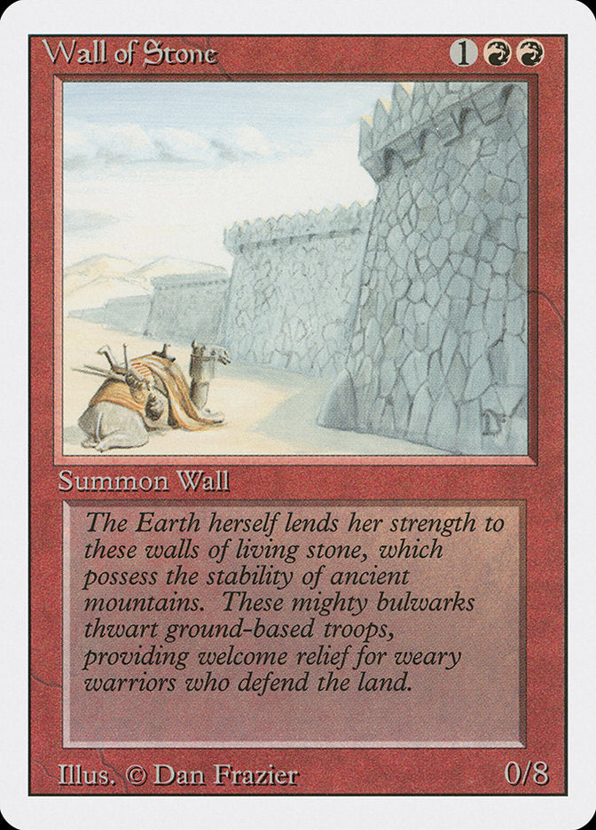 Wall of Stone [Revised Edition] | PLUS EV GAMES 