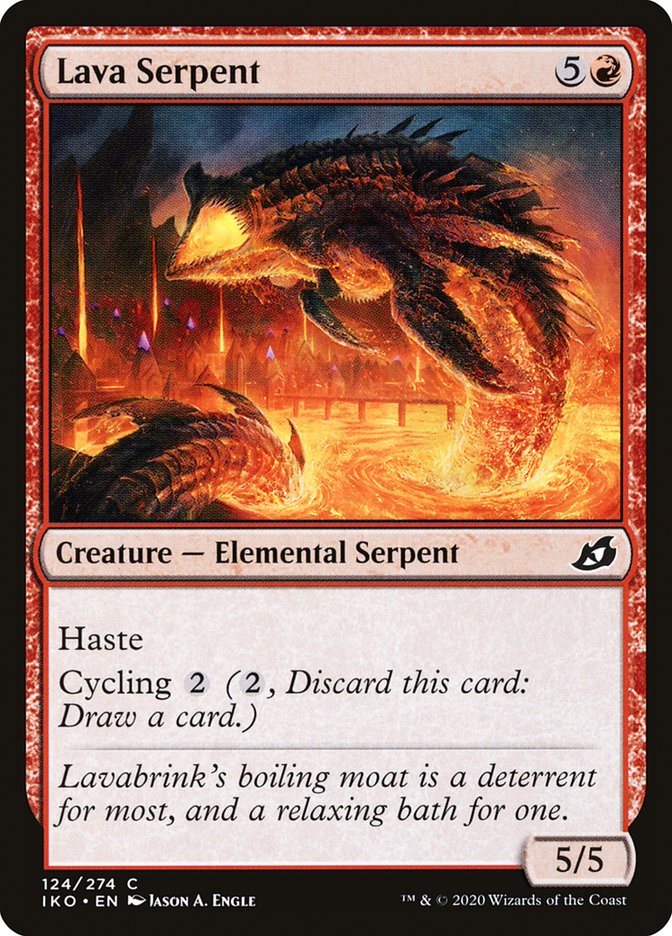 Lava Serpent [Ikoria: Lair of Behemoths] | PLUS EV GAMES 